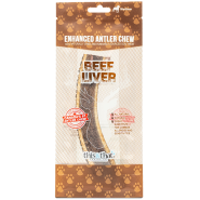 This&That Enhanced Antler Chew Beef Liver Medium 6.5"