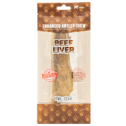This&That Enhanced Antler Chew Beef Liver Large 7.5"