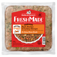 Stella&Chewys Dog FreshMade WG Beef Barley & Turkey 16oz