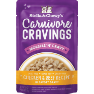 Stella&Chewys Cat CarnivoreCravingsMrsls Chk&Beef 24/2.8oz