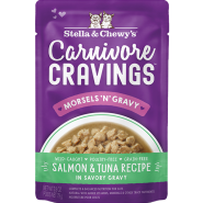 Stella&Chewys Cat CarnivoreCravingsMrsls Slm&Tuna 24/2.8oz