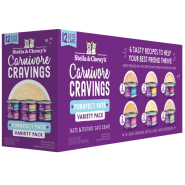 Stella&Chewys Cat CarnivoreCravingsPate VarietyPack 12/2.8oz