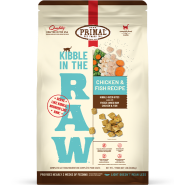 Primal Cat Kibble in the Raw Chicken & Fish 1.5 lb