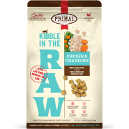 Primal Cat Kibble in the Raw Chicken & Fish 4 lb