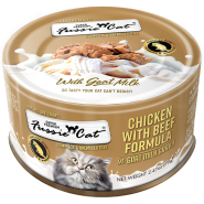 Fussie Cat Super Premium Chk w/Beef in Goat Milk 24/2.47oz