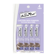 Fussie Cat SprPrm Kitten Chicken inGoatMilk Puree 4/.25oz