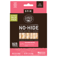 Earth Animal Dog/Cat NoHide Stix Salmon 20pk