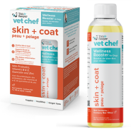 --Currently Unavailable-- Tom&Sawyer Dog VetChef WellnessBooster Skn&Ct 4x110ml