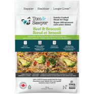 Tom&Sawyer Dog Gently Cooked Beef & Broccoli 10/454g