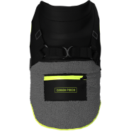 Canada Pooch Cool Factor Harness Jacket Black Size 14