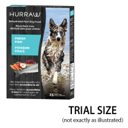 Hurraw Dog Dehydrated Raw Fish Trials 18ct