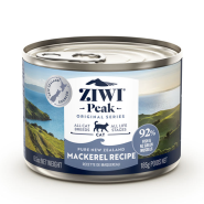 ZIWI Peak Cat Mackerel 12/6.5 oz Cans