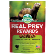 Oxbow Ferret Real Prey Rewards Crunchy & Chewy Turkey 3 oz