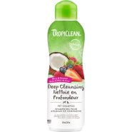 TropiClean Deep Cleansing Shampoo Berry & Coconut 20 oz