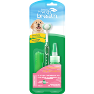 TropiClean Fresh Breath Oral Care Brushing Kit Puppy 2oz