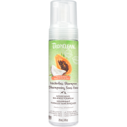 TropiClean Waterless Shampoo Papaya & Coconut 7.4 oz