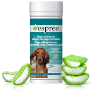 Espree Puppy Aloe Wipes 50 ct