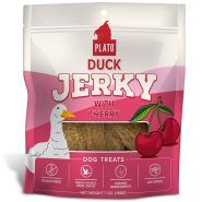 Plato Dog Jerky Duck w/Cherry 7oz