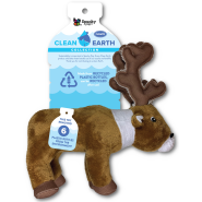 Spunky Pup Clean Earth Recycled Plush Caribou Large