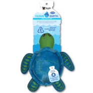 Spunky Pup Clean Earth Recycled Plush Turtle Small