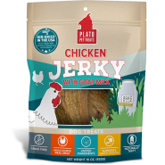 Plato Dog Jerky Chicken w/Goat Milk 16oz