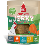 Plato Dog Jerky Chicken w/Pumpkin 16oz