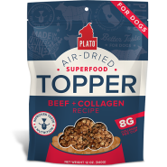 Plato Dog Superfood Topper Beef & Collagen 12oz