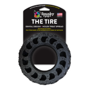 Spunky Pup The Tire Reclaimed Rubber Toy Large