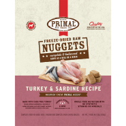 Primal Dog Freeze Dried Turkey & Sardine Nuggets 30oz