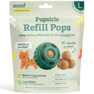 Woof Pet Dog Pupsicle Pops Chicken & Peanut Butter Large