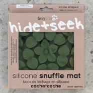 Dexypaws Dog Enrichment Snuffle Mat Circle Army Green