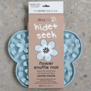 Dexypaws Dog Enrichment Snuffle Mat Flower Sky Blue