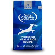 NutriSource Dog Choice Whitefish Meal & Rice 2.27kg