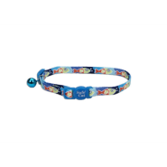 Safecat Fashion Bkwy Collar 12" Fish Blue