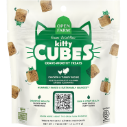 Open Farm Cat Treats Kitty Cubes Chickey & Turkey 1.5oz