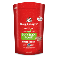 Stella&Chewys Dog Raw Duck Duck Goose Patties 3 lb