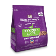 Stella&Chewys Cat Raw Duck Duck Goose Morsels 1.25 lb