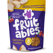 Fruitables Dog Crunchy Treats Chicken Cranberry 7 oz