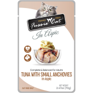 Fussie Cat Premium Tuna w/Small Anchovies 12/2.47oz