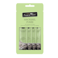 Fussie Cat Treats Premium Mackerel Puree 4/0.5 oz