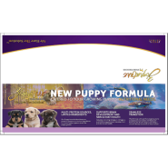 Zignature Dog Puppy Shelf Talker