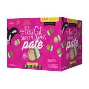 Tiki Cat Chicken Craves Pate Mega Pack 5-Flavour BX 24/2.8oz