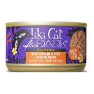 Tiki Cat After Dark Shreds Venison & Beef Liver 12/3 oz