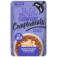 Tiki Cat Born Carnivore Complements Chicken&Egg 12/2.1oz Pch