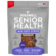 Dogswell Senior Health Mini Soft Strips Duck 4 oz