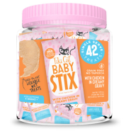 Tiki Cat Baby Stix Wet Treats Chicken in Gravy Jar 42/2.8oz