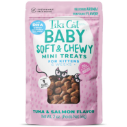 Tiki Cat Baby Treats Soft & Chewy Tuna & Salmon 8/2 oz