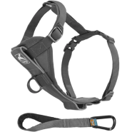 Kurgo Dog Tru-Fit Smart Walking Harness Grey Small