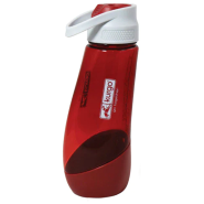 Kurgo Dog Gourd Water Bottle & Bowl Red 24 oz