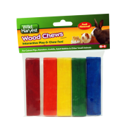 Wild Harvest Small Animal Colored Wood Chews Fruit 2 oz